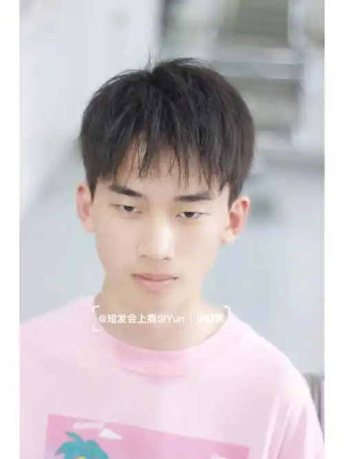 摩根前刺 #武汉男士烫发 #男士短发 #烫发 #学生党必备发型 #长脸