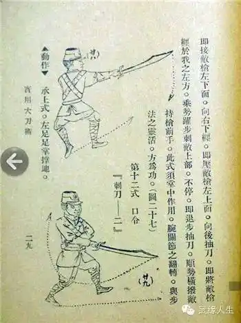 九一八,重温《实用大刀术》图解……