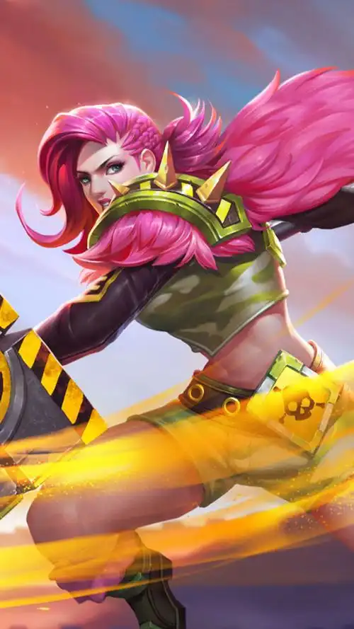 王者荣耀钟无艳生化危机,游戏-手机壁纸