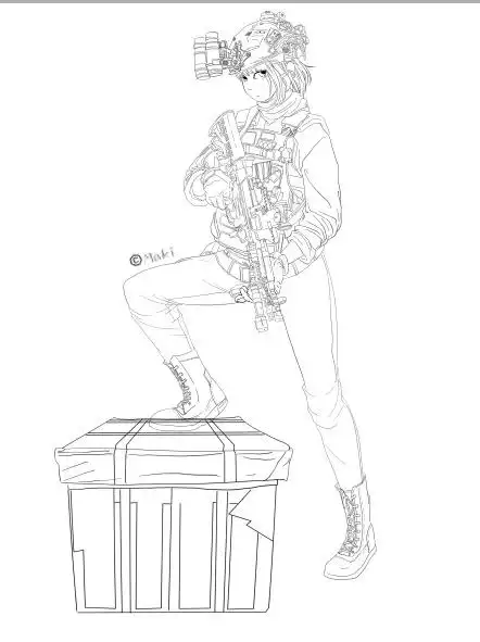 画绝地求生人物简笔画绝地求生吉地服简笔画铅笔画简笔建筑设计图