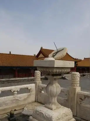 日晷(古代计时仪器))_石塘网