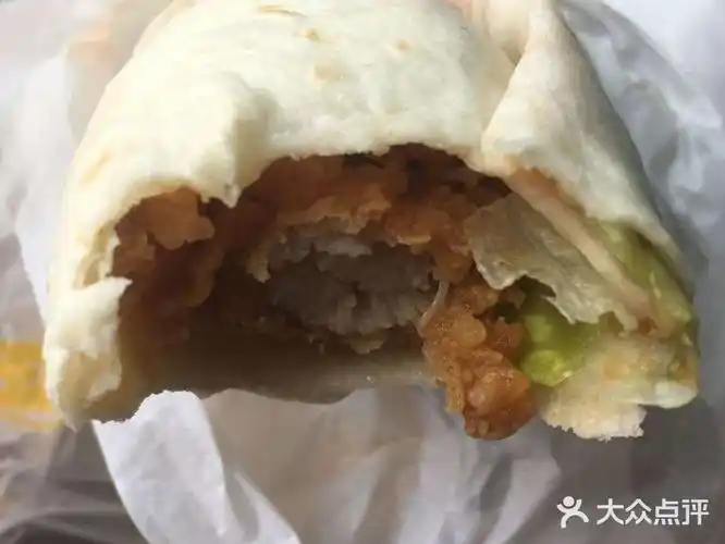 华莱士·全鸡汉堡(下沙宝龙店)鸡肉卷图片