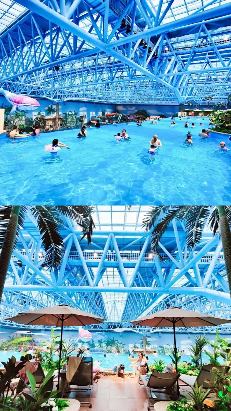 室内水世界的天花板终于来活动 - 抖音