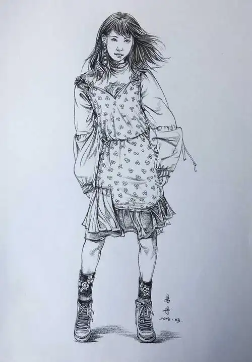 作者: 朱丹速写