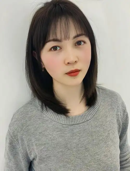 锁骨发发型 #附近哪里做头发好 #「蒂芙尼tiffany护肤造型(新颜路店)