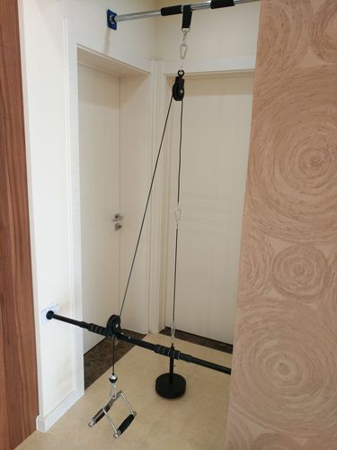 diy自制改装大飞飞鸟二三三头健身器材三头肌胸肌力量训练器械综合型