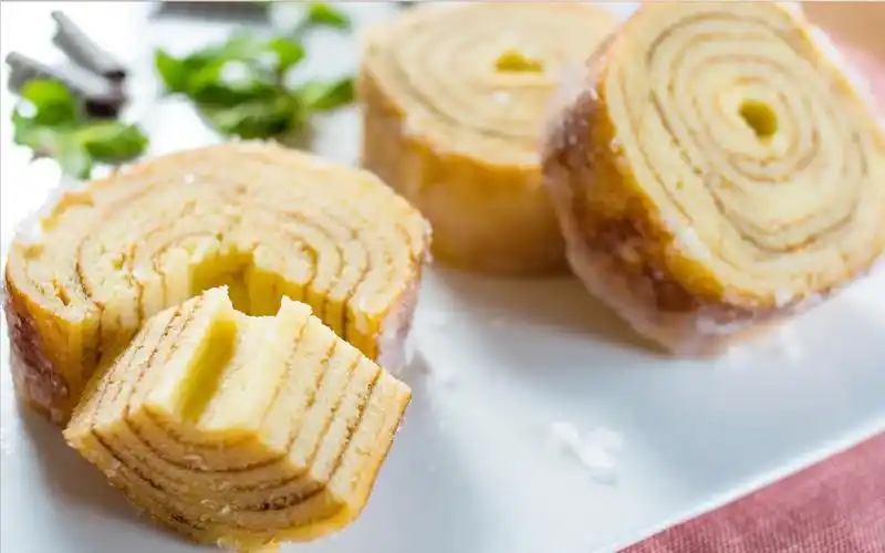 4步骤制作简单的年轮蛋糕|4 easy steps【日】