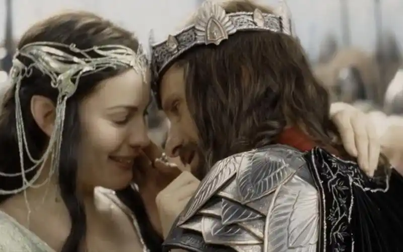 「魔戒/阿拉贡x阿尔温」我愿为你放弃永生,并肩长眠.