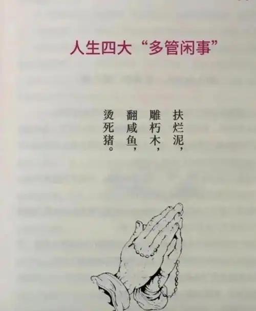 人生四大"多管闲事"