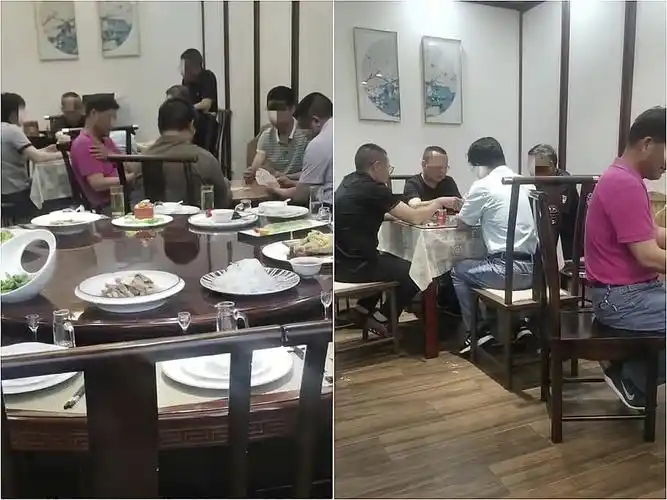 兴化市市场监督管理局工作人员要求企业到指定饭店请客吃饭.