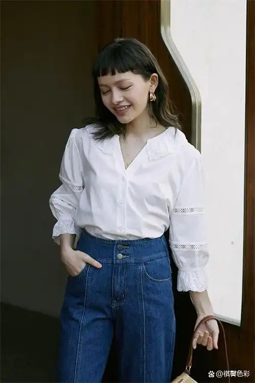 一件白衬衫在四种场合的不同穿法