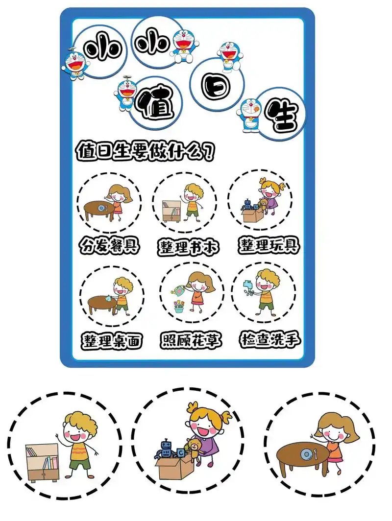 《小小值日生》#环创素材 #幼教环创 #区域环创 #幼儿园主 - 抖音