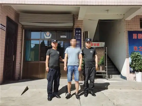 白水县公安局巡特警大队成功抓获一名吸毒人员