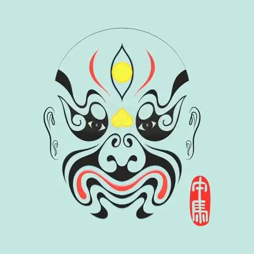 探索中国传统纹样之旅今天分享的是十二生肖脸谱下喜欢就点赞关注我吧