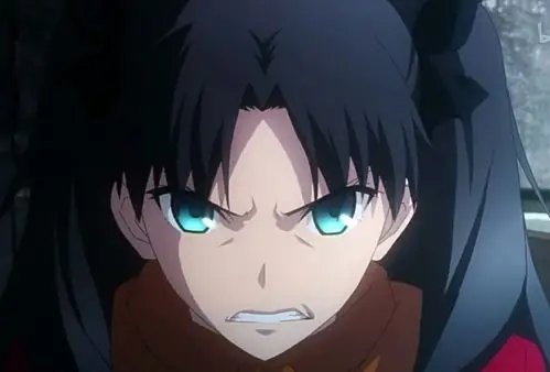 fate stay night 截图,远坂凛,好颜艺