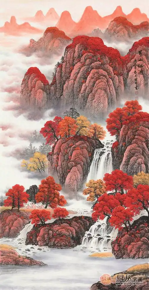 山可以招财旺业,元宝山寓意好运势不可挡,山环水绕,前有流水,后有靠山