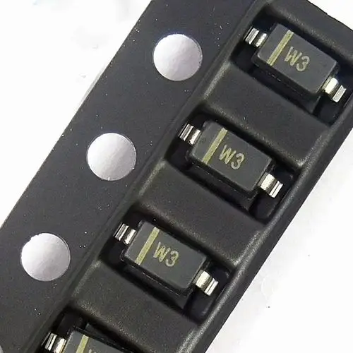 贴片稳压二极管 bzt52c3v3 3.3v sod123 1206 w3