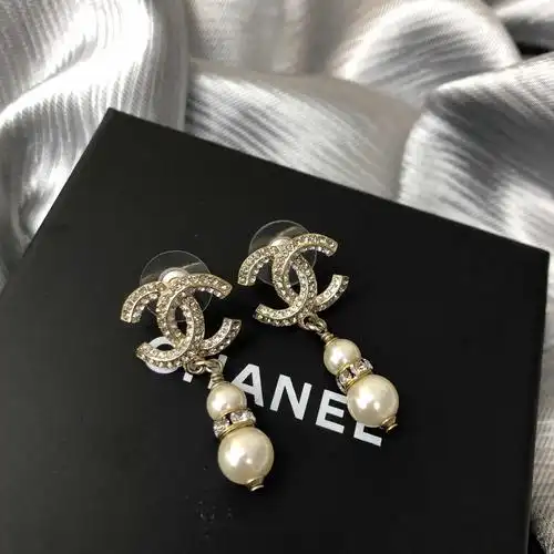 全新chanel 香奈儿 耳环 a58506 金属 金色