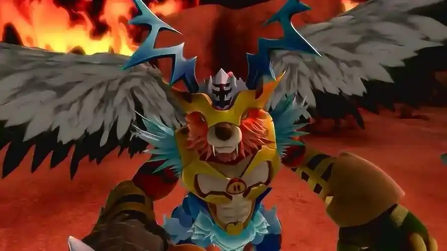 猪猪侠:五灵王不是魔龙王的对手 被虐惨了