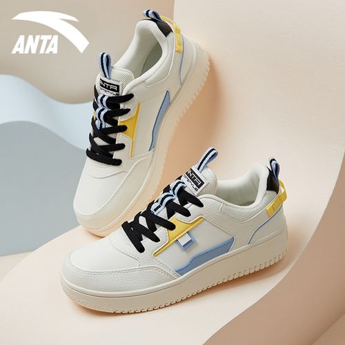 安踏官网旗舰板鞋女鞋2021秋冬新款时尚休闲潮鞋学生轻便运动鞋女