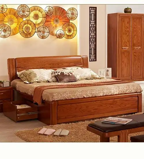 商品简称:实木床 商品编号 :10038006070 品牌:光明家具 产地:中国
