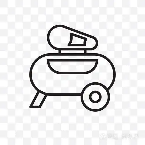 空压机透明概念可用于网络和移动插画-正版商用图片0ty5hz-摄图新