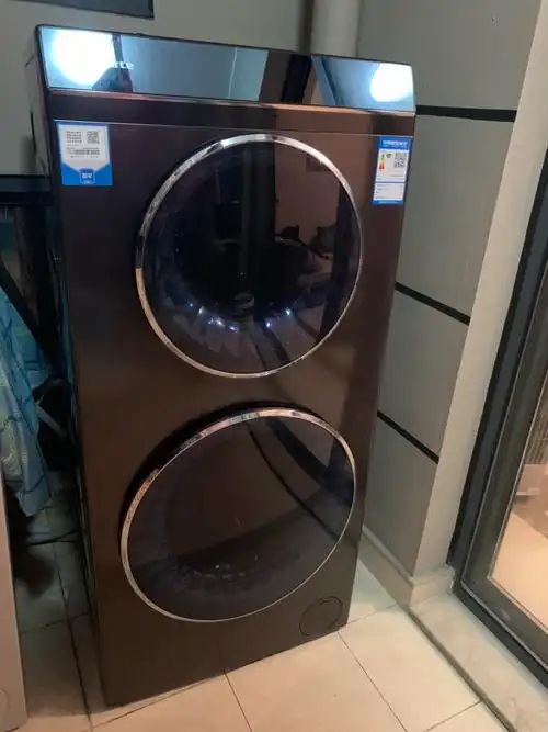 [下桶带烘干]卡萨帝(casarte)13公斤双层 双子全自动滚筒洗衣机 直驱