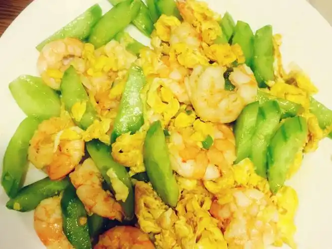 虾仁鸡蛋炒黄瓜的做法