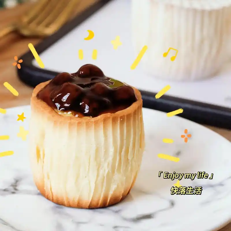 在家也能做的德式蛋挞.美食做法 1皮部分我们先用软化的黄油加 - 抖音