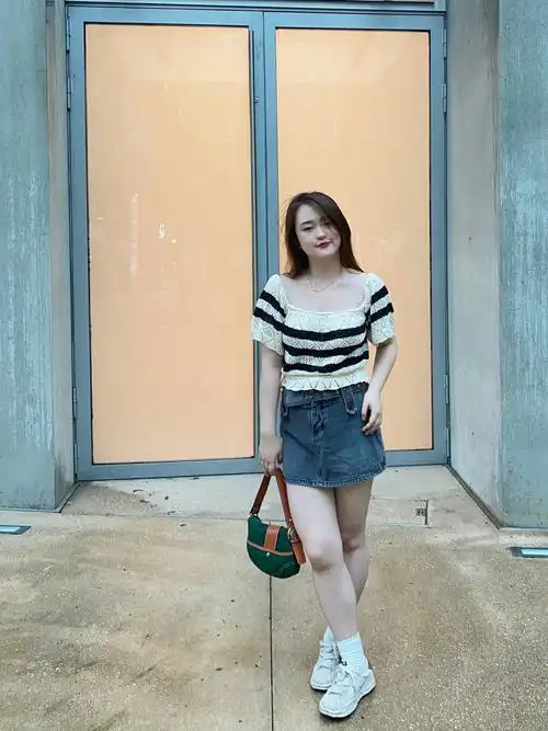 135斤微胖女生纯欲感分穿搭