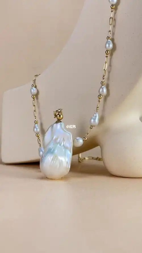 饰代艺生珠宝巴洛克珍珠项链