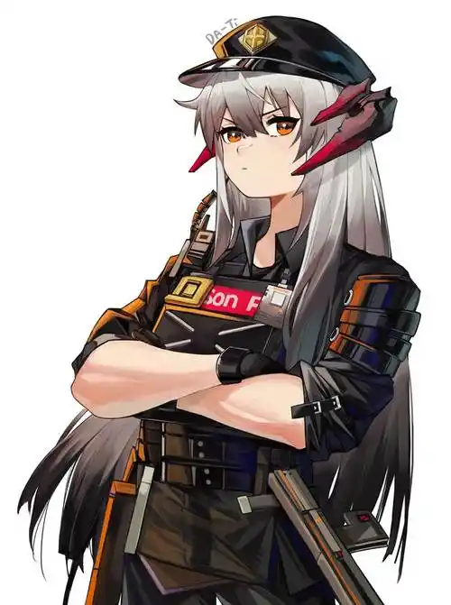 狱警塞雷娅|da-ti的明日方舟插画图片