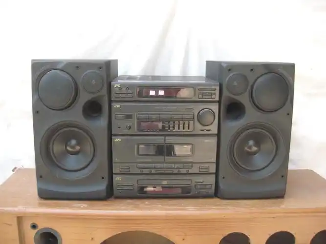 进口原装jvc组合机包功放功放音质无敌不很很重组合音响