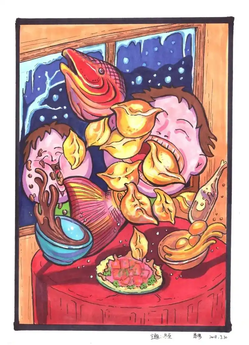 视传彩色装饰画