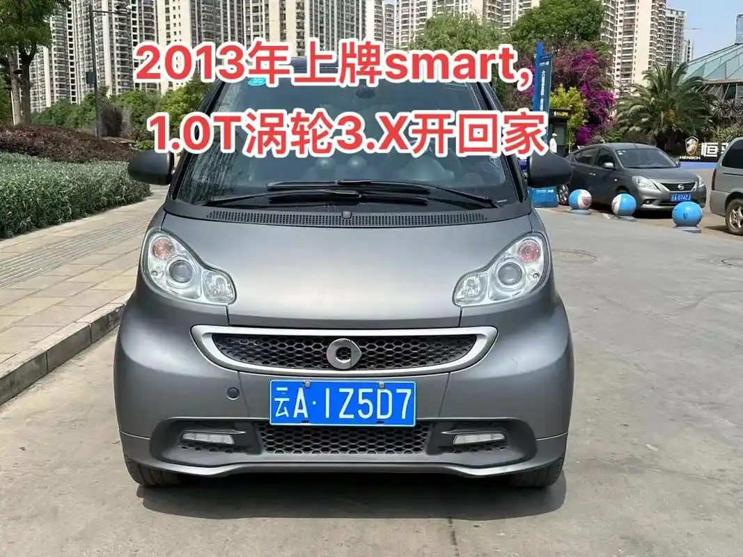 奔驰斯玛特.新到!2013年上牌smart,1.0t涡轮增压 - 抖音