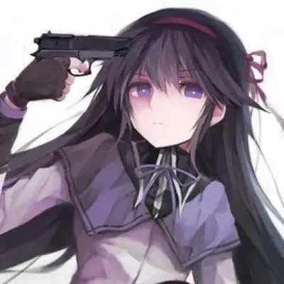 二次元黑暗系女生头像-高清头像