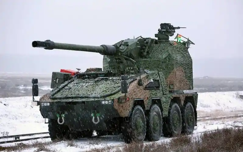 德国高机动轮式自行榴弹炮 rch-155