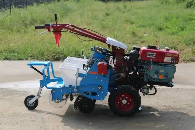 手推3行小型大蒜播种机报价 省人工农用种蒜机型号lf-15