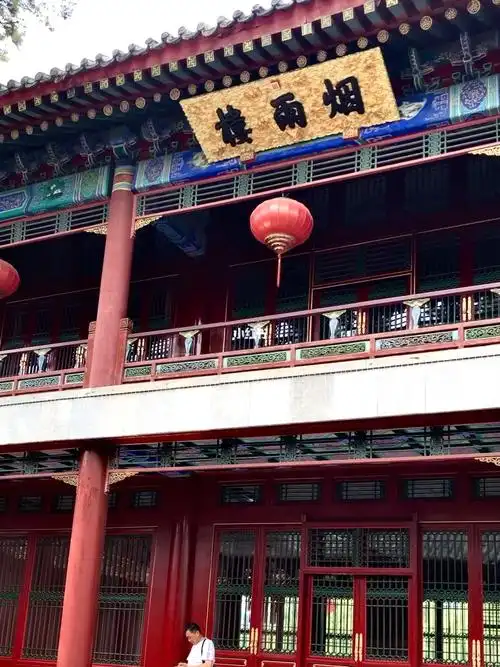 承德避暑山庄烟雨楼