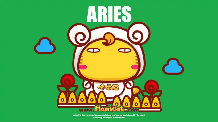hamicat哈咪猫~~ 十二星座白羊座【1920x108… - 堆糖,美图壁纸兴趣