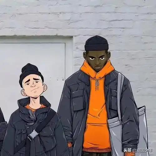 动漫人物穿aj的头像