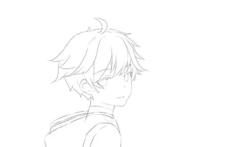 原神重云自制的重云5秒回头小动画