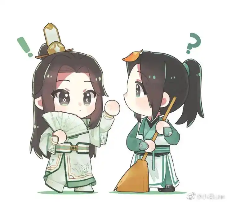 墨香铜臭 #q版人物 #墨家三部曲 #沈清秋洛冰河 #渣反 - 抖音