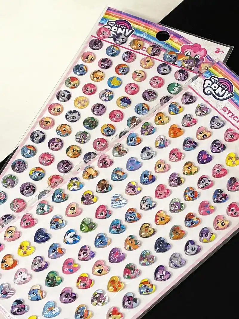 小马宝莉贴纸真的超可爱啊啊啊.#图文伙伴计划 #贴纸 #小马 - 抖音