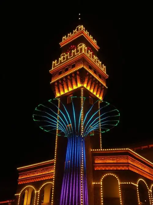 山河半岛灯光节