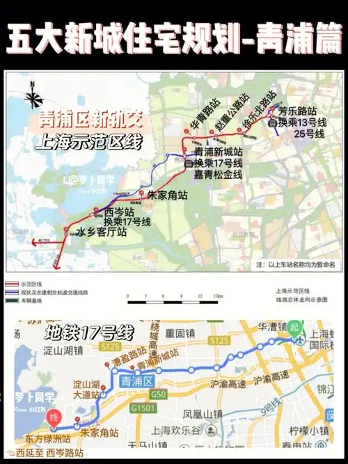 部分与在建25号线共用0117号线西延线,与新规划的"上海示范区线"轨