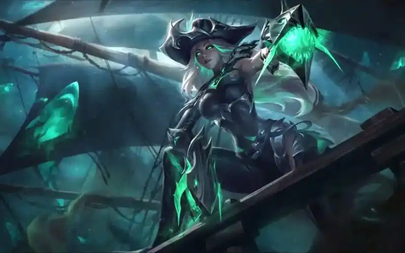 lol手游 女枪 破败军团皮肤展示