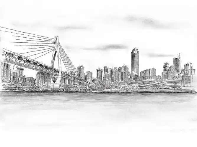 重庆手绘 - movingx - 原创作品 - 视觉中国(shijueme)