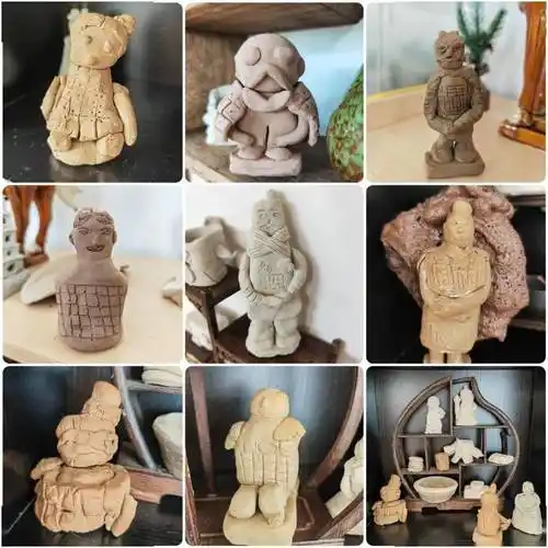 幼儿园里的迷你"兵马俑"～_传统_文化_中华