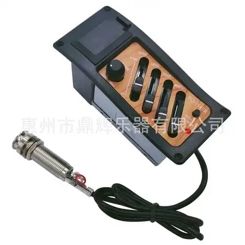 木吉他拾音器 古典民谣木吉他拾音器 木吉他开孔拾音器 eq均衡器